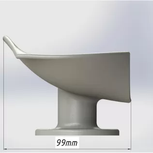Self-Draining Soap Dish with Water Channel - Model thumbnail 13