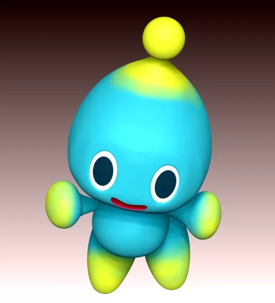 Chao - Sonic the Hedgehog - Model preview 5