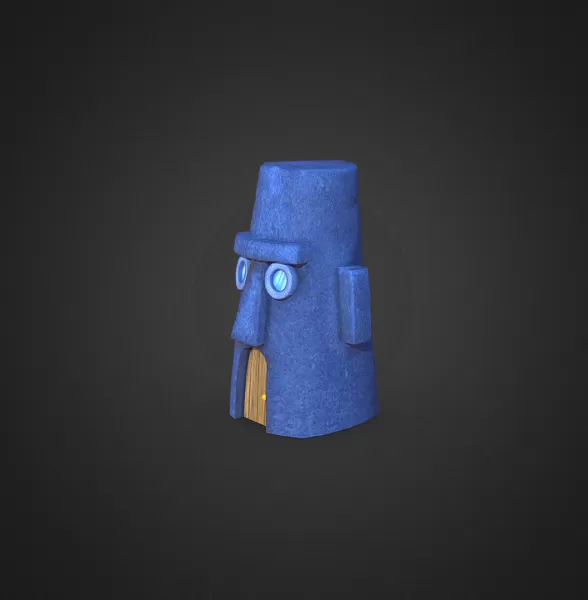 Sponge Bob Hero Pants Squidward's House - Model preview 2