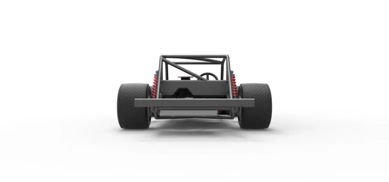 Vintage Asphalt Modified stock car Base V5 Scale 1:25 - Model preview 16