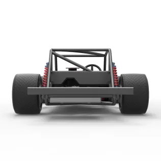 Vintage Asphalt Modified stock car Base V5 Scale 1:25 - Model thumbnail 16