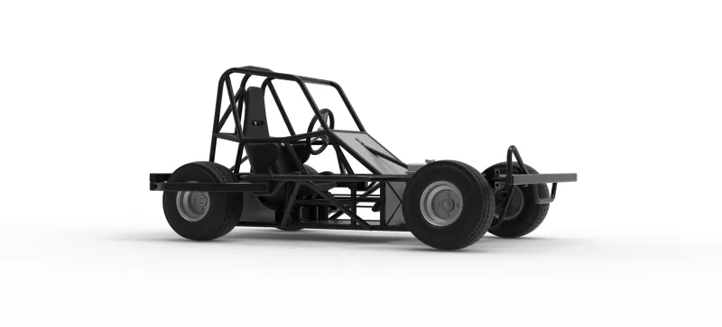 BriSCA Micro Formula 2 Stock Car Base Scale 1:16 - Model preview 25