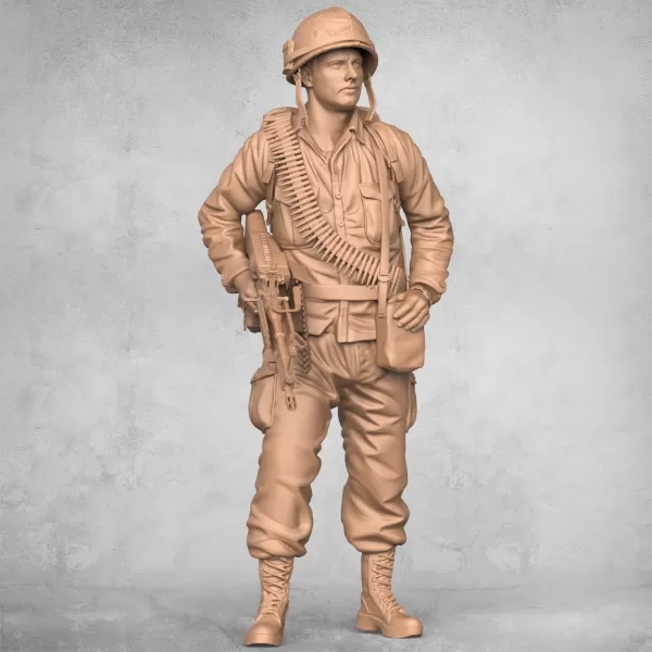 Modern Army Soldier - Model preview 3