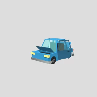 Simple Lowpoly Car
