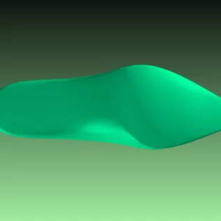 Women's Pointed Toe Pump Shoe Last 3D Model STL Printable High H - Model thumbnail 7