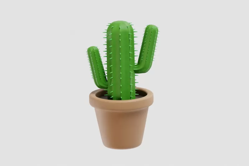 Cactus Plant - Model preview 4