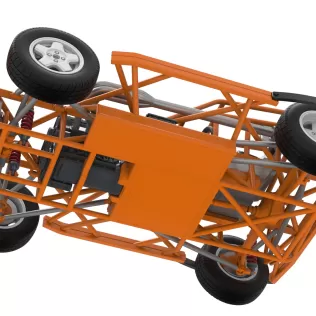 BriSCA Formula 2 Stock Car Base Scale 1:25 - Model thumbnail 3