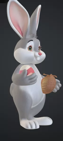 hase der eier klaut - Model preview 2