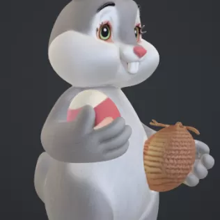 hase der eier klaut - Model thumbnail 2