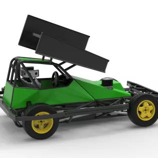 BriSCA Formula 2 Stock Car Scale 1:25 - Model thumbnail 20