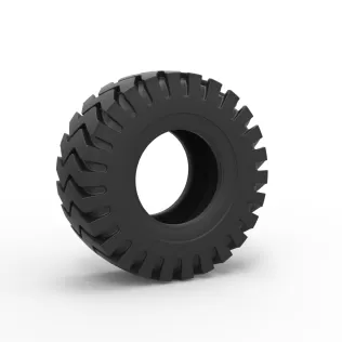 Tractor tire 38 Scale 1:25