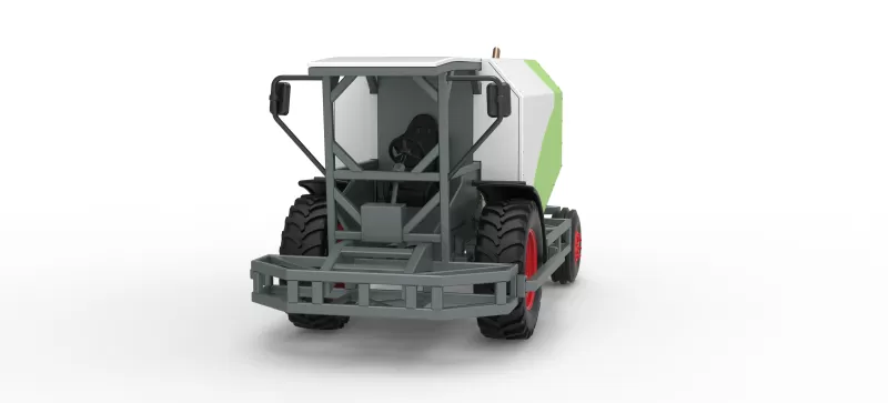 Racing Combine Harvester Scale 1:25 - Model preview 5
