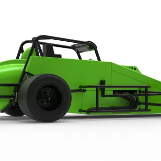 Pavement Silver Crown Car Version 3 Scale 1:25 - Model thumbnail 21