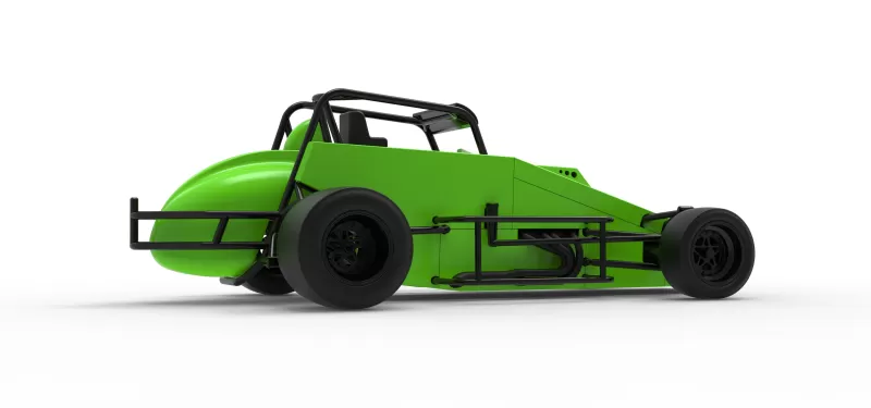 Pavement Silver Crown Car Version 3 Scale 1:25 - Model preview 21