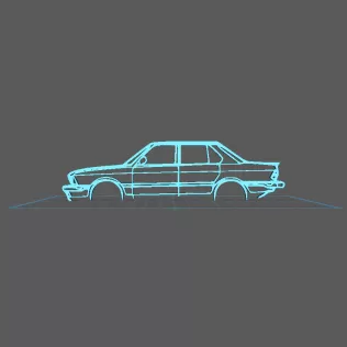 BMW - M5 E28 Wall Art