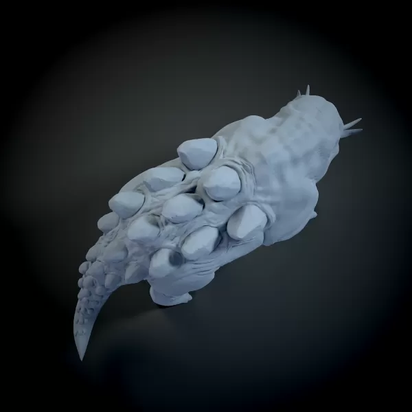 Mursuratops Alien Creature - Model preview 1