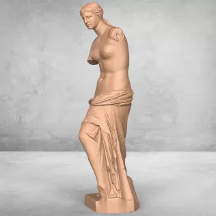 Roman Style Man Statue - Model thumbnail 3