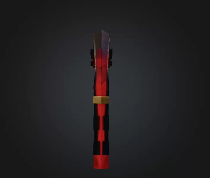 Minecraft Axe - Model preview 3