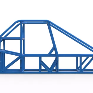 Frame of Experimental Pavement Silver Crown Car V3 Scale 1:25 - Model thumbnail 13