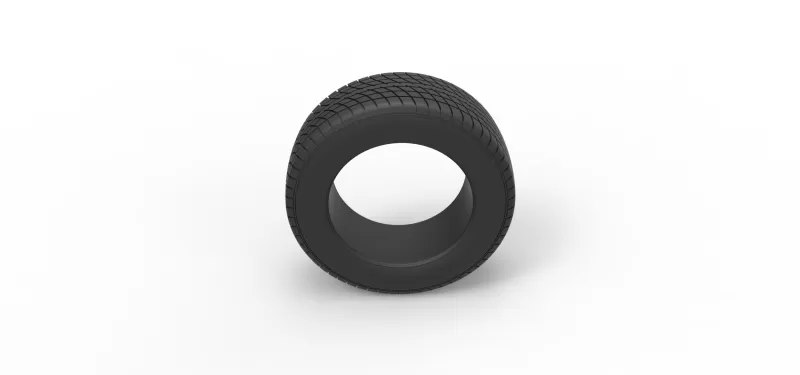 Race tire 7 Scale 1:25 - Model preview 6