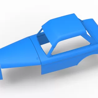 Shell of New Zealand Vintage Stock car Scale 1:25 - Model thumbnail 2