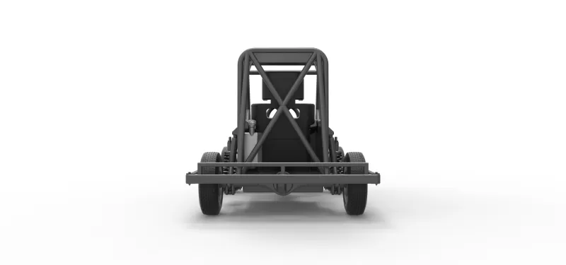 New Zealand Ministock car Base Version 2 Scale 1:25 - Model preview 16