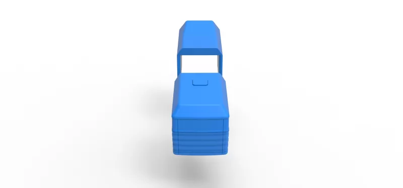 Hood of Pulling tractor Version 4 Scale 1:25 - Model preview 6