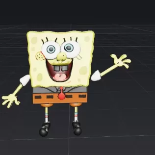 🍍 Bob Esponja – Figura Fan Art 3D para Impresión