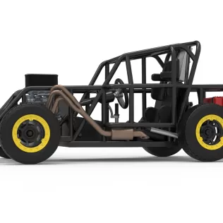 Mod Lite Race car Base Version 2 Scale 1:25 - Model thumbnail 2