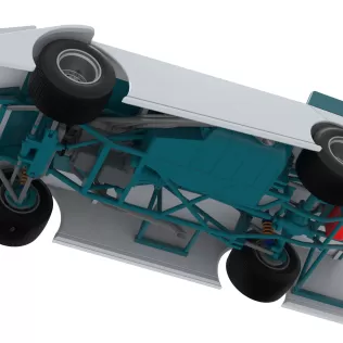 Wedge Dirt Late model Scale 1:25 - Model thumbnail 3
