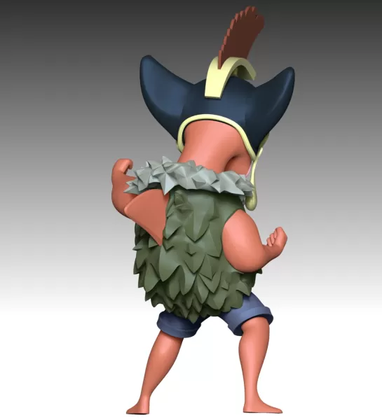 Daruma - One Piece - Model preview 8