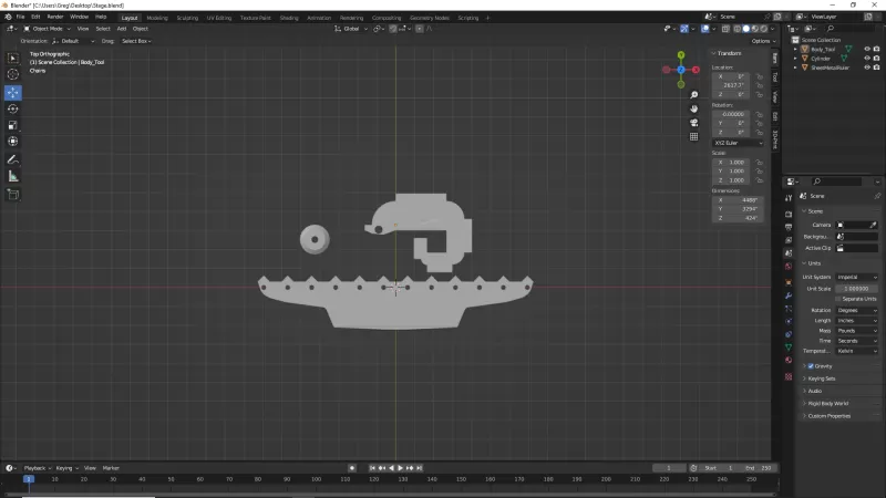 Sheet Metal Body Tools and Washer - Model preview 8
