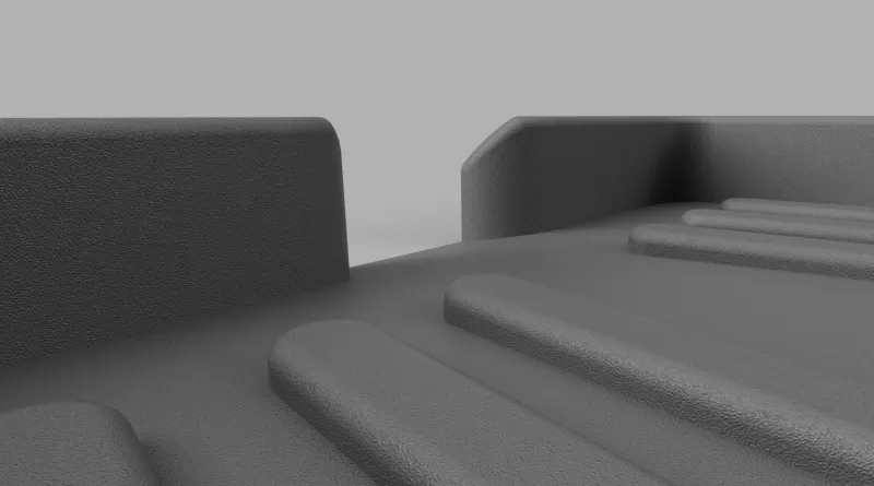 Kitchen Sink - Soap & Sponge Oragnizer - Model preview 5