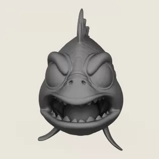 Fish 09 Print Ready 3D Model - Model thumbnail 2