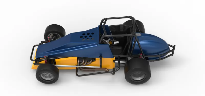 Vintage Pavement Silver Crown Car Scale 1:25 - Model preview 10