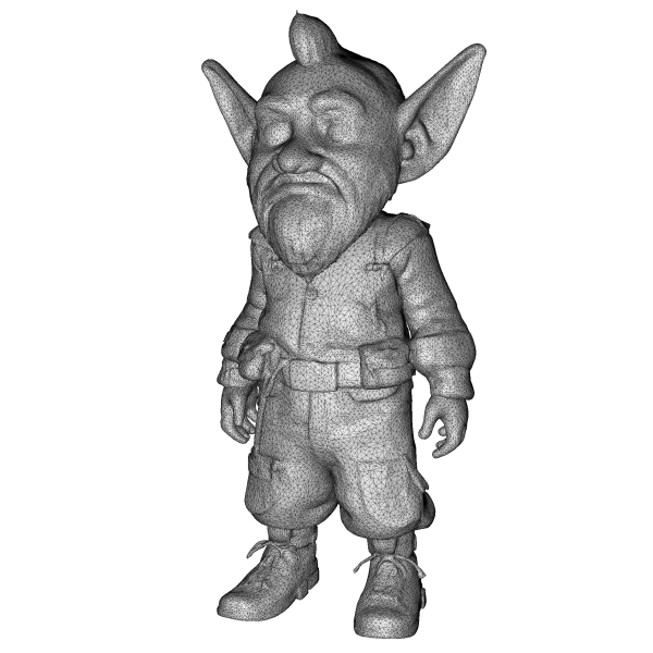 Garden Gnome Character Pack – Fantasy Garden Worker Kitbash - Model preview 11