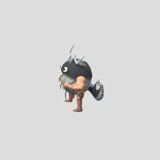 Electric Catfish Man - Model thumbnail 2