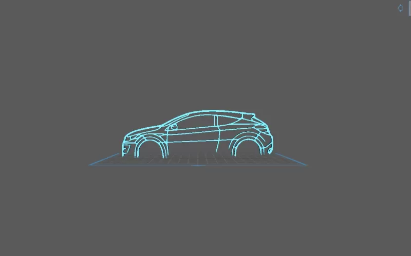 Renault - Megane 3 RS Wall Art - Model preview 2