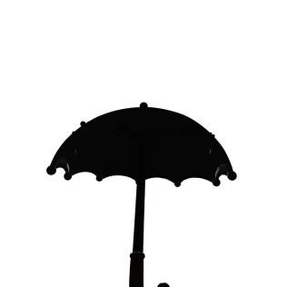 3D Printable Umbrella Model STL - Model thumbnail 2