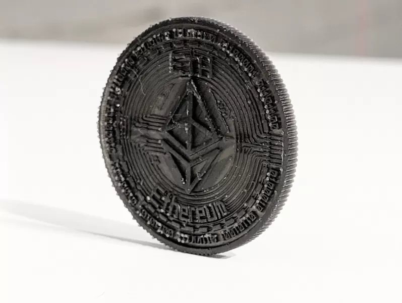 Ethereum Coin #RoZ - Model preview 9