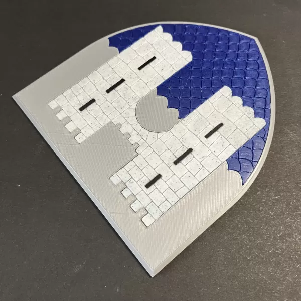 Game of Thrones Sigil of House Frey Coaster - Model preview 4
