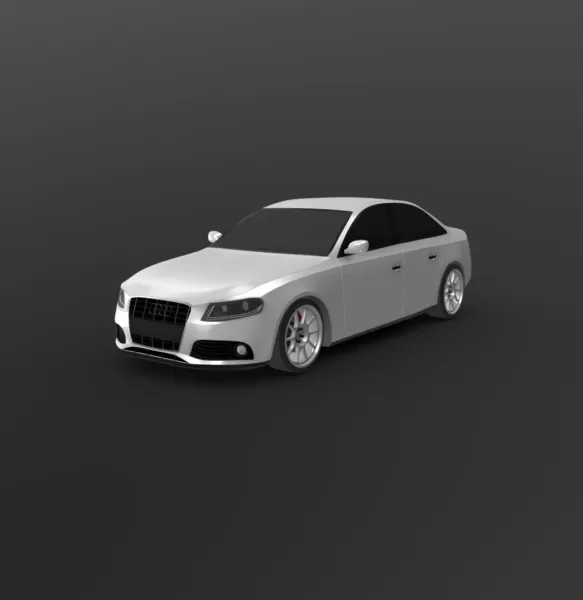 Sedan A4 - Model preview 1