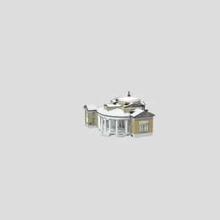 Colonnaded Rotunda Pavilion - Model thumbnail 2