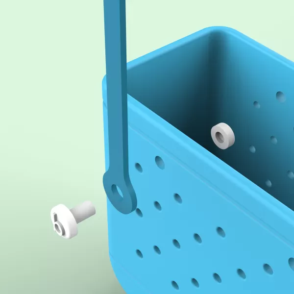 Mini Bogg Bag, Bogg Bag Keychain, Stanley Cup Bag Accessories - Model preview 5