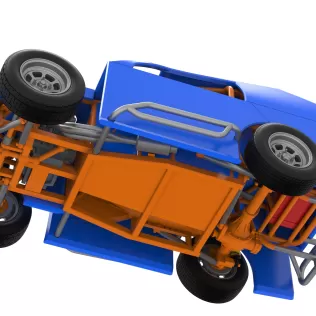 Mod Lite Race car Scale 1:25 - Model thumbnail 3