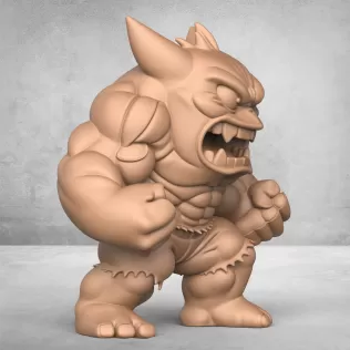 Cartoon Monster Hulk - Model thumbnail 3