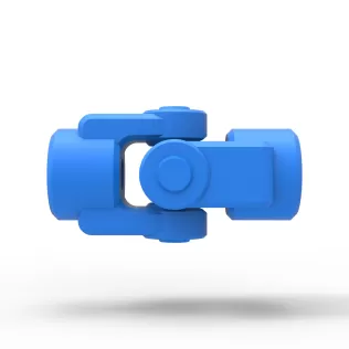 Cardan shaft joint Scale 1:25 - Model thumbnail 4
