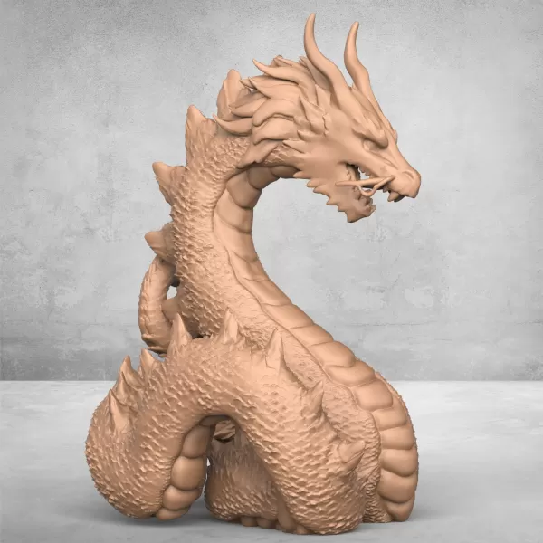 Chinese Monster Dragon - Model preview 3