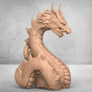 Chinese Monster Dragon - Model thumbnail 3