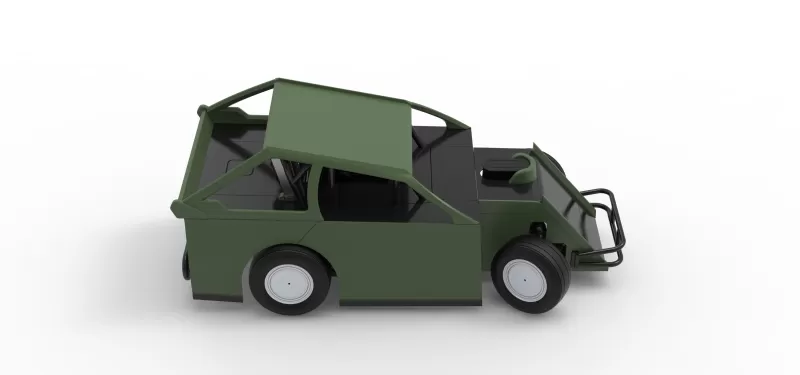 Mod Lite Race car while turning Version 2 Scale 1:25 - Model preview 23